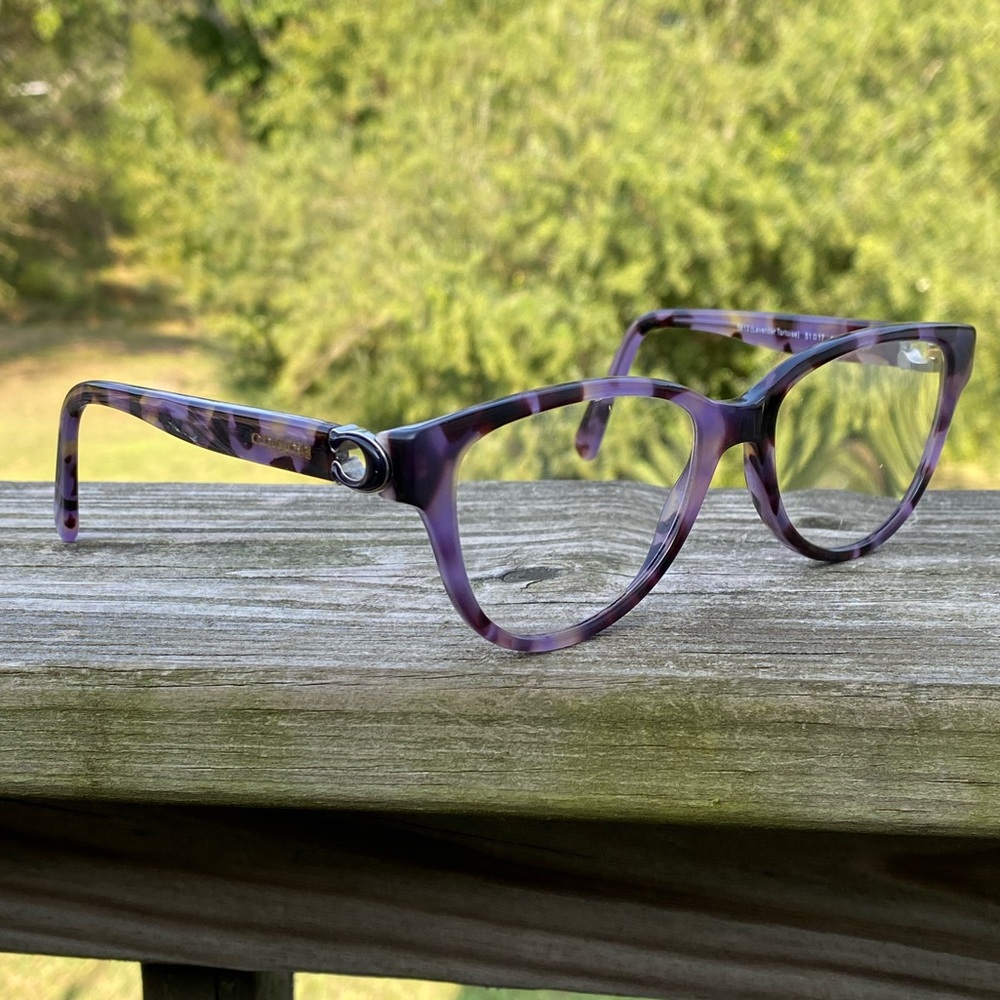 SOLD💲Coach Glasses Frames HC6153 lavender purple tortoise 51[]17 140 - Picture 12 of 14